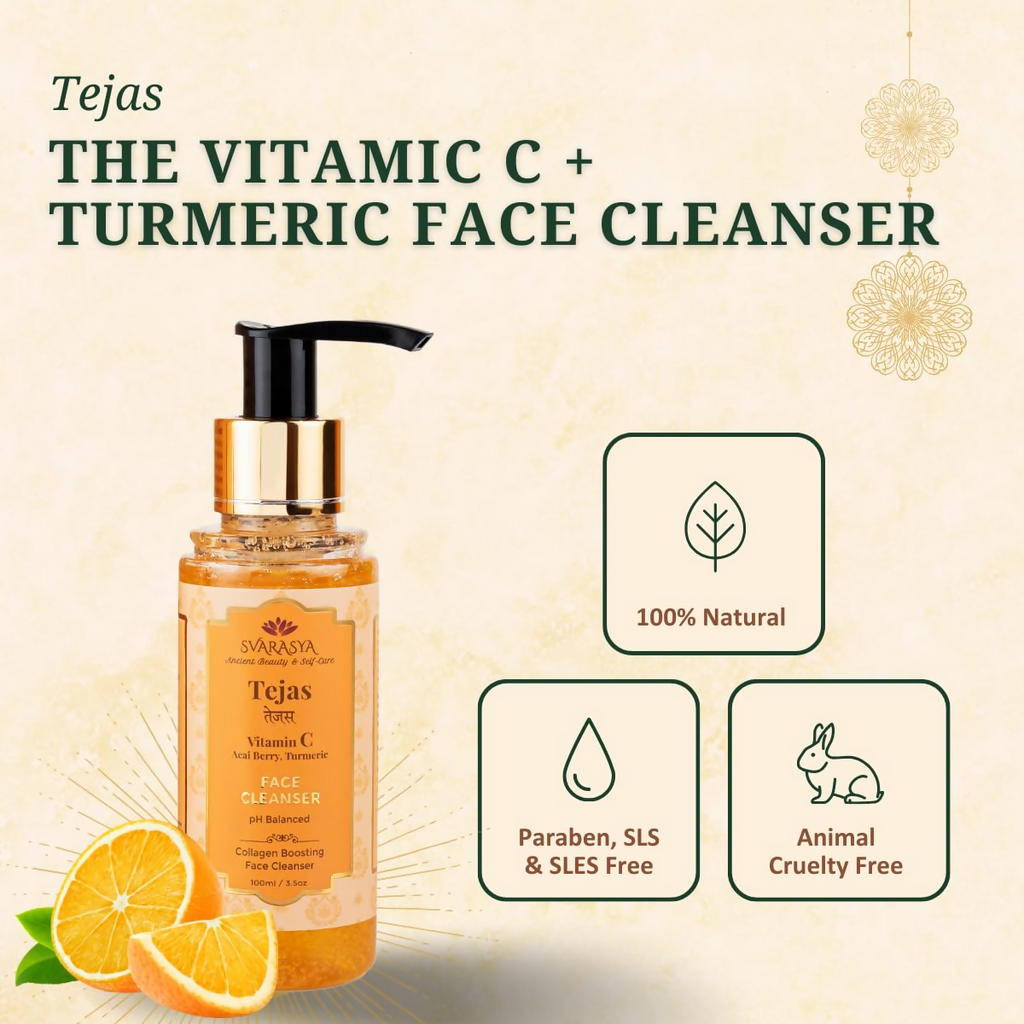 Svarasya Tejas Vitamin C Face Cleanser | Grocsy