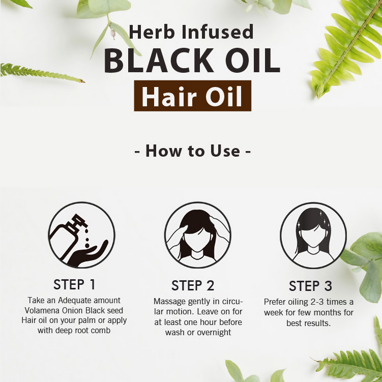 Volamena Black Hair Oil | Grocsy
