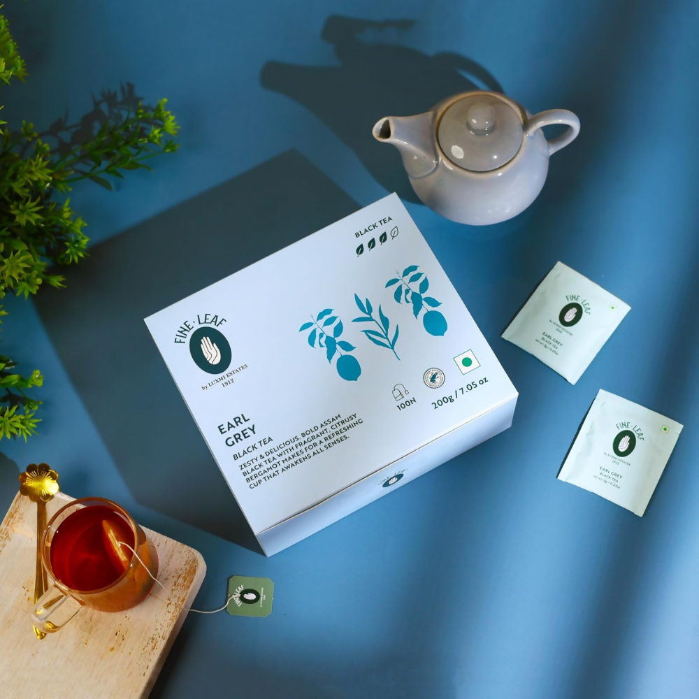 Luxmi Estates - Fine Leaf Earl Grey Black Tea | Grocsy