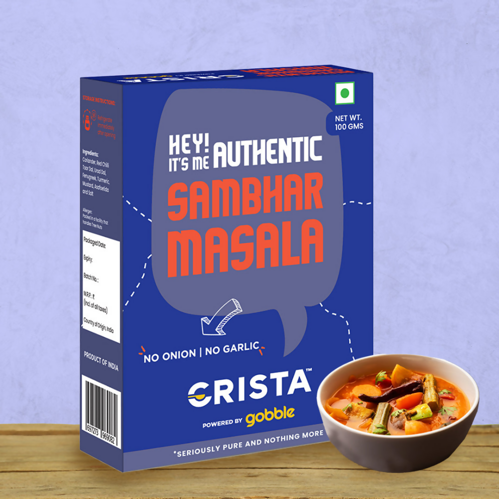 Crista Spices Authentic Sambhar Masala | Grocsy