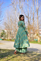Aayaa Pure Cotton Silk Suit With Heavy Digital Print - Multi Color | Grocsy