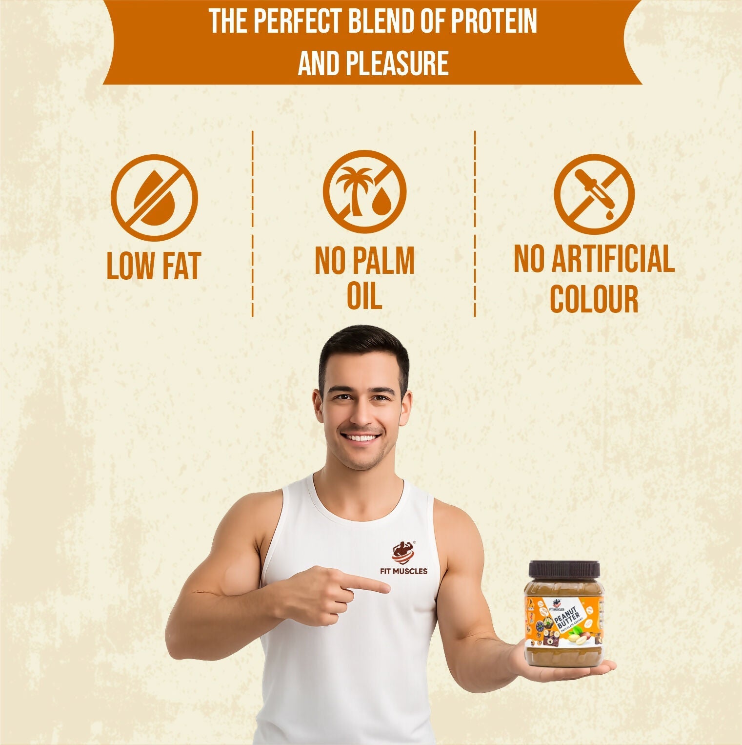 Fit Muscles Original Classic Peanut Butter Smooth | Grocsy
