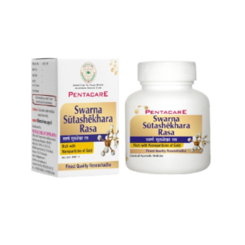 Pentacare Ayurveda Swarna Sutashekhara Rasa | Grocsy