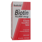 HealthAid Biotin 10000 mcg Tablets