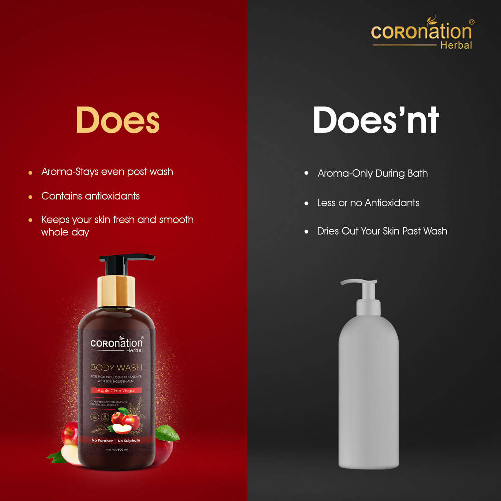 Coronation Herbal Apple Cider Vinegar Body Wash | Grocsy