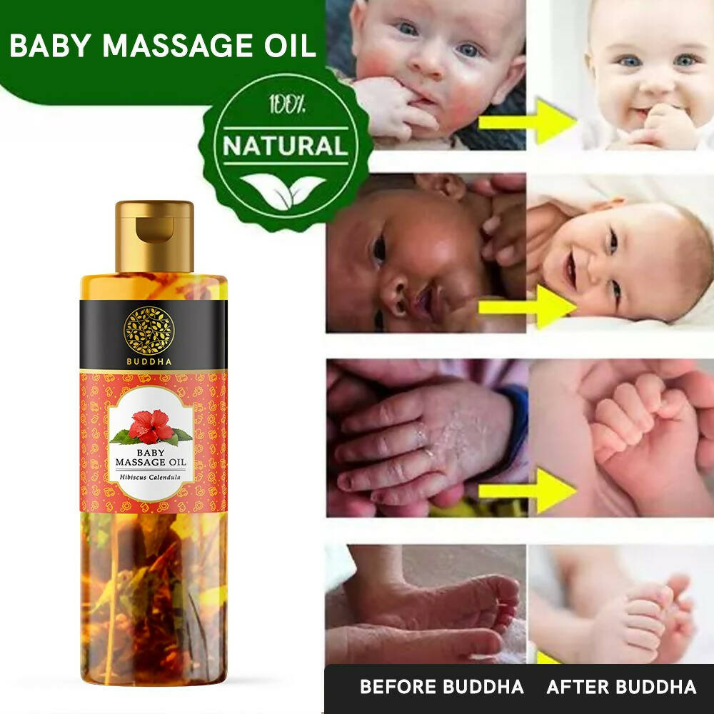Buddha Natural Baby Massage Oil | Grocsy