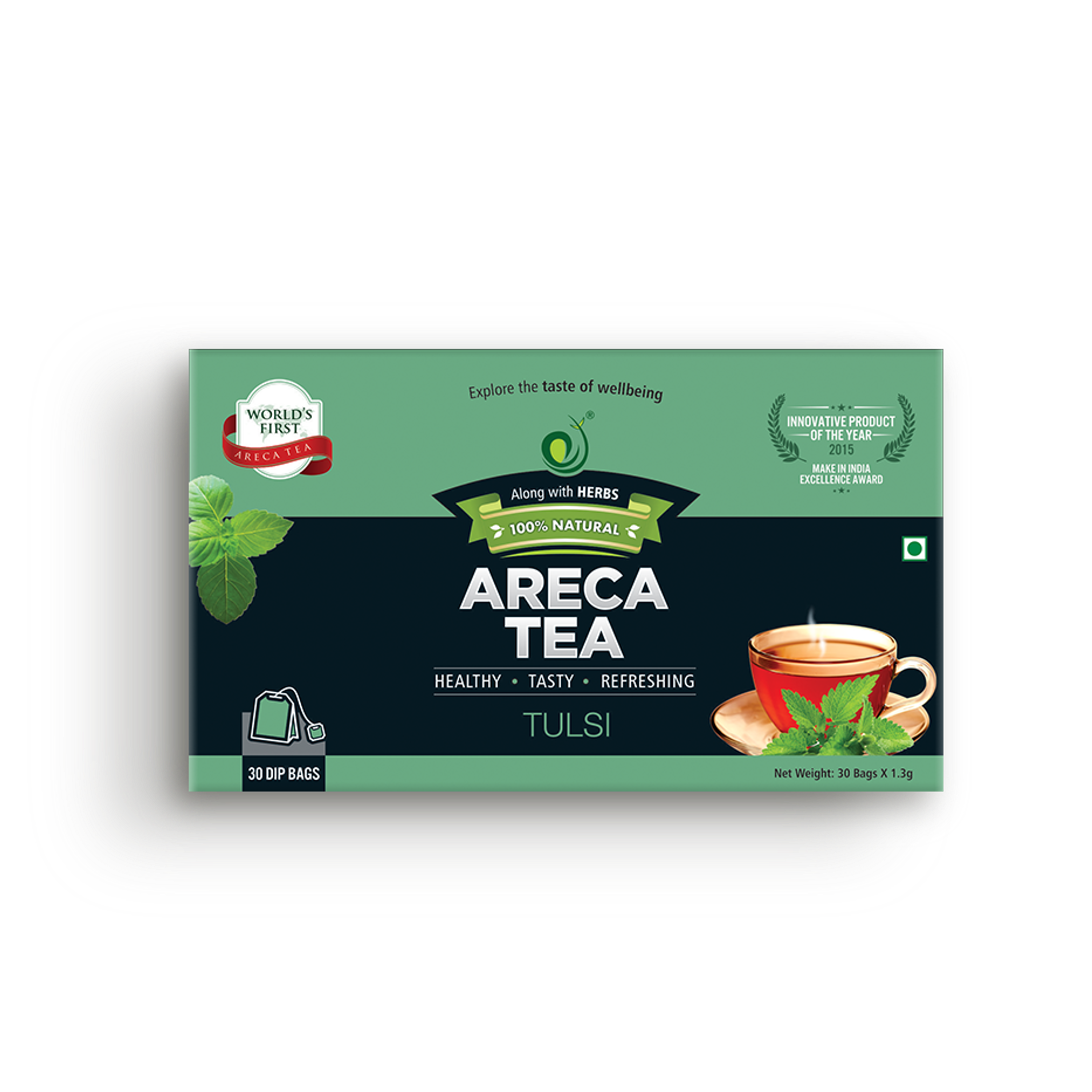 Green Remedies Areca Tea Tulsi | Grocsy