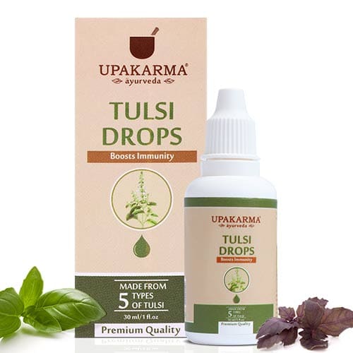Upakarma Ayurveda Tulsi Drops Boosts Immunity | Grocsy