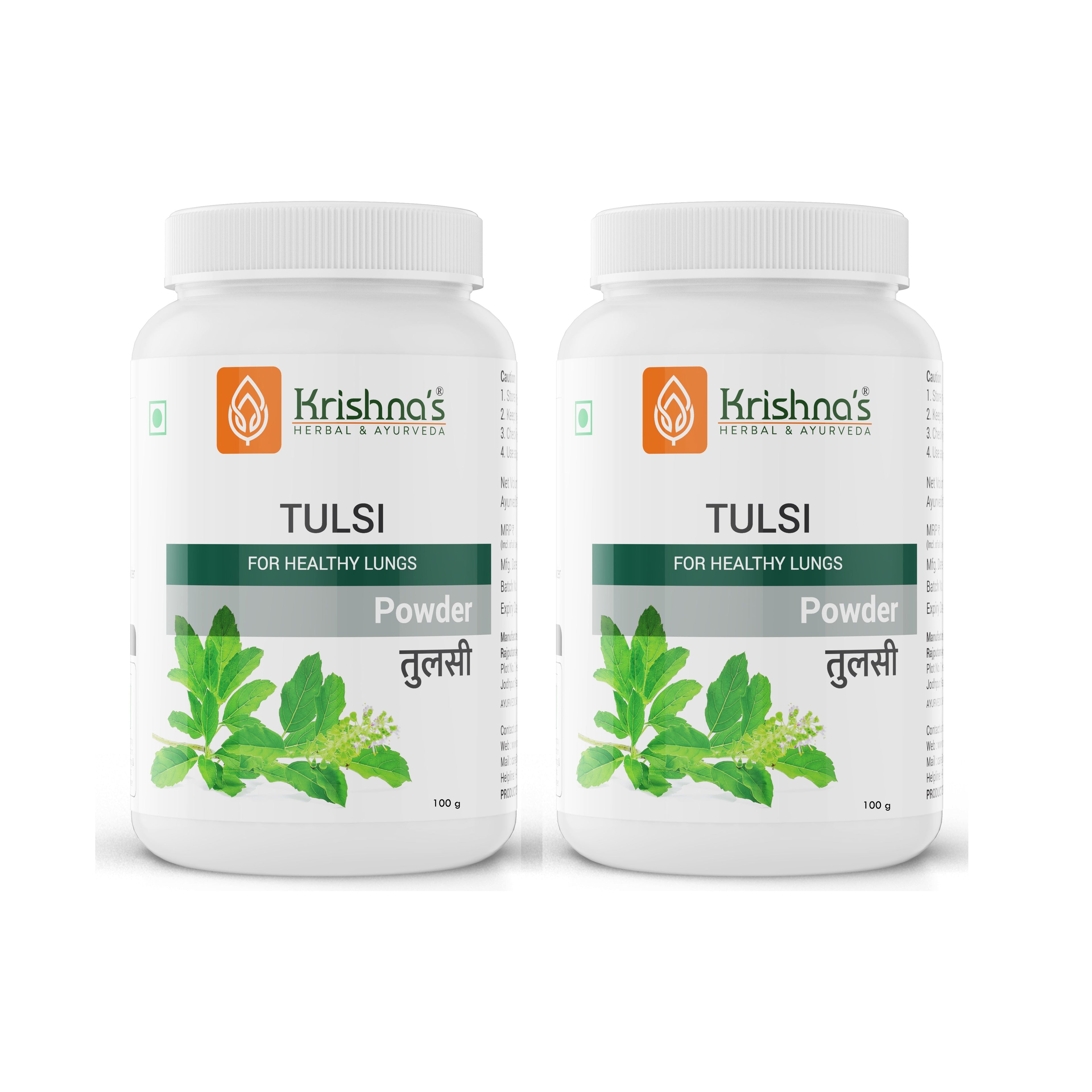 Krishna'S Herbal & Ayurveda Tulsi Powder | Grocsy