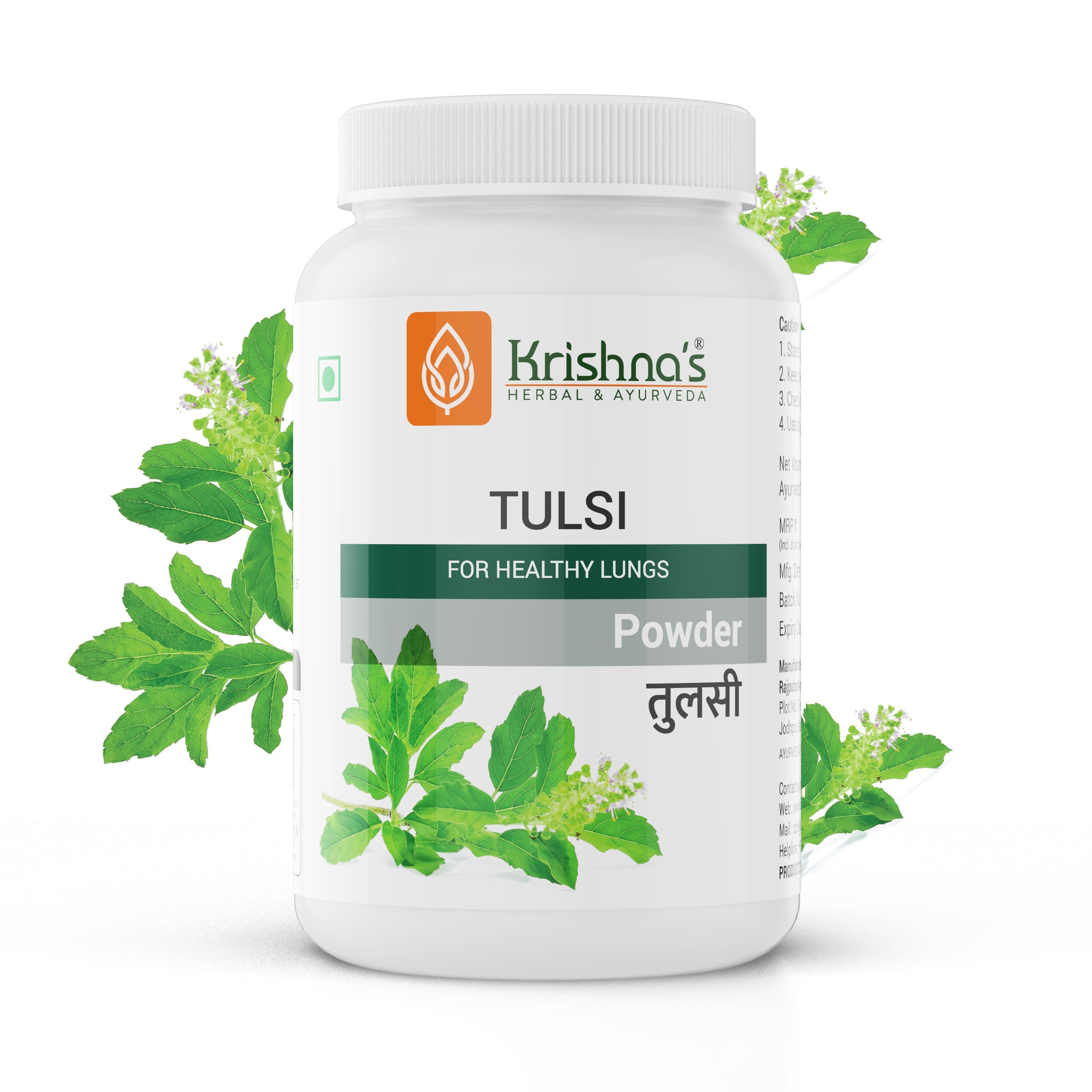 Krishna'S Herbal & Ayurveda Tulsi Powder | Grocsy