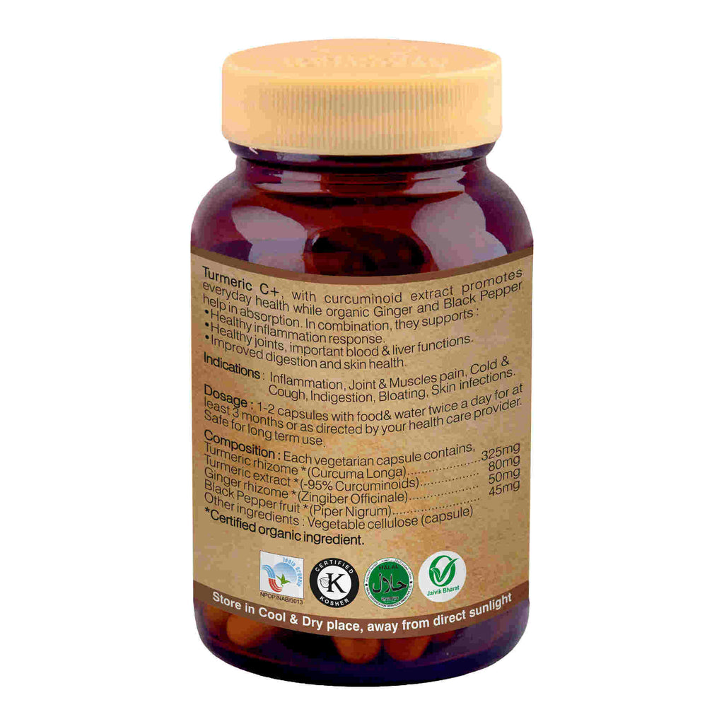 Organic Wellness Turmeric C+ | Grocsy