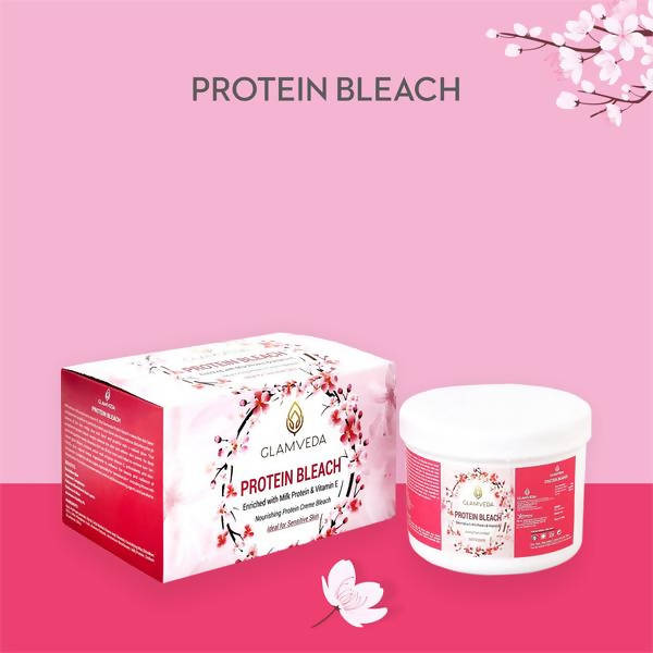 Glamveda Protein Bleach Creme'-Vitamin E & Milk Protein | Grocsy