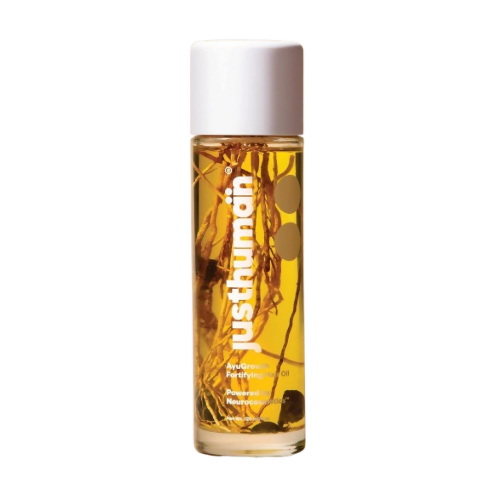 JustHuman AyuGrowth Fortifying Hair Oil | Grocsy
