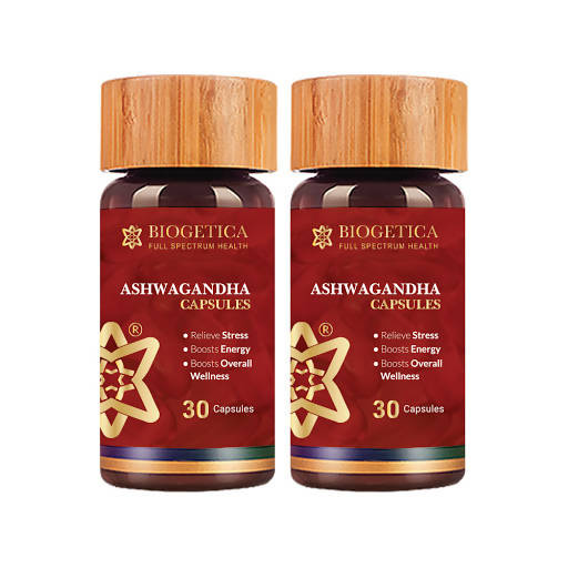 Biogetica Ashwagandha Capsules | Grocsy