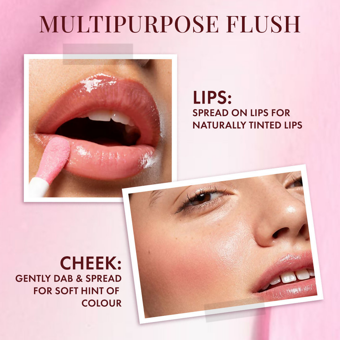 mCaffeine Shades PH Lush Lip & Cheek Color Changing Tint Hydrates Plumps Non-Sticky Tint Shift | Grocsy