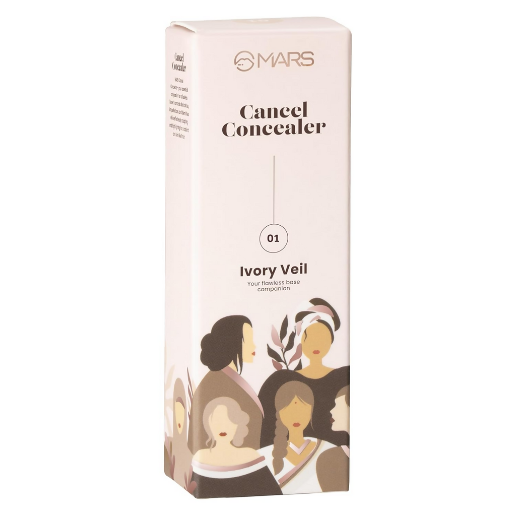 MARS Cosmetics Cancel Concealer - 01 Ivory Veli | Grocsy