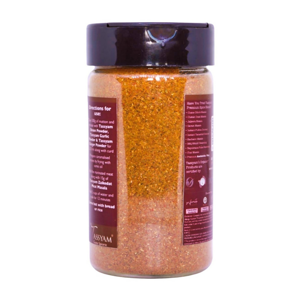 Tassyam Organics Zaikedar Meat Masala | Grocsy