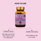 House Of Beauty Hair Vitamins Tablets | Grocsy