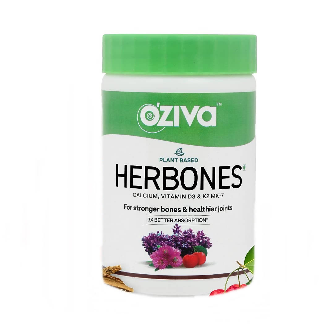 OZiva Plant Based HerBones Capsules | Grocsy