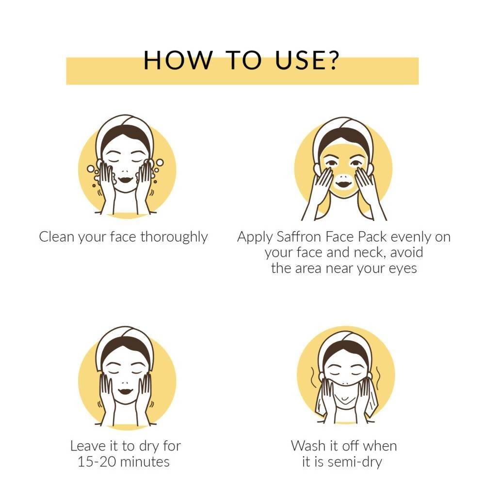 Kaina Saffron Face Pack | Grocsy