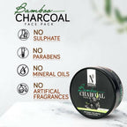 NutriGlow NATURAL'S Bamboo Charcoal Face Pack | Grocsy