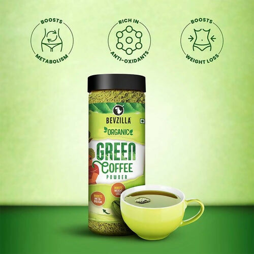 Bevzilla Fatloss Green Coffee Powder | Grocsy