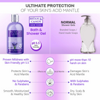 Bryan & Candy Lavender & Vanilla Cream Shower Gel | Grocsy