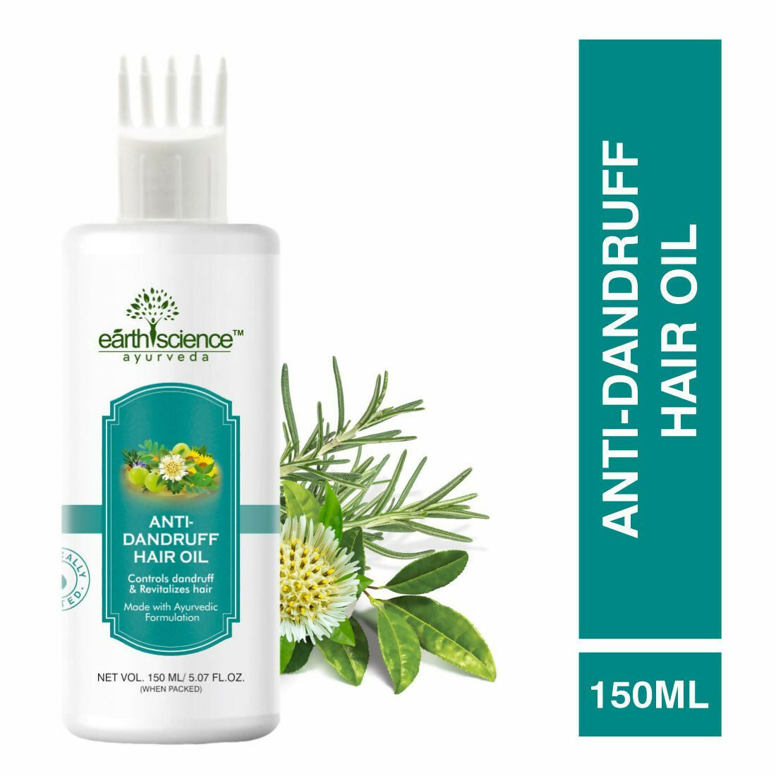 Earth Science Ayurveda Anti Dandruff Hair Oil | Grocsy
