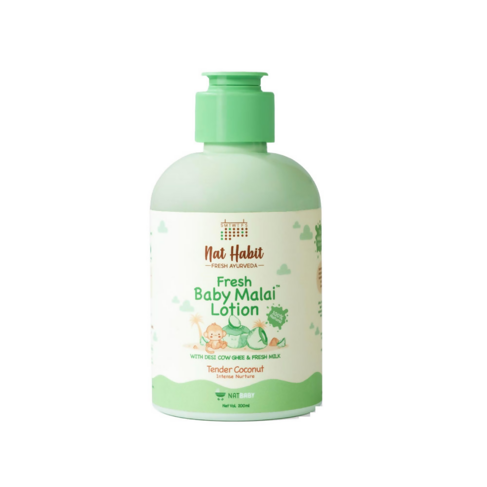 Nat Habit Baby Body Lotion - Tender Coconut | Grocsy