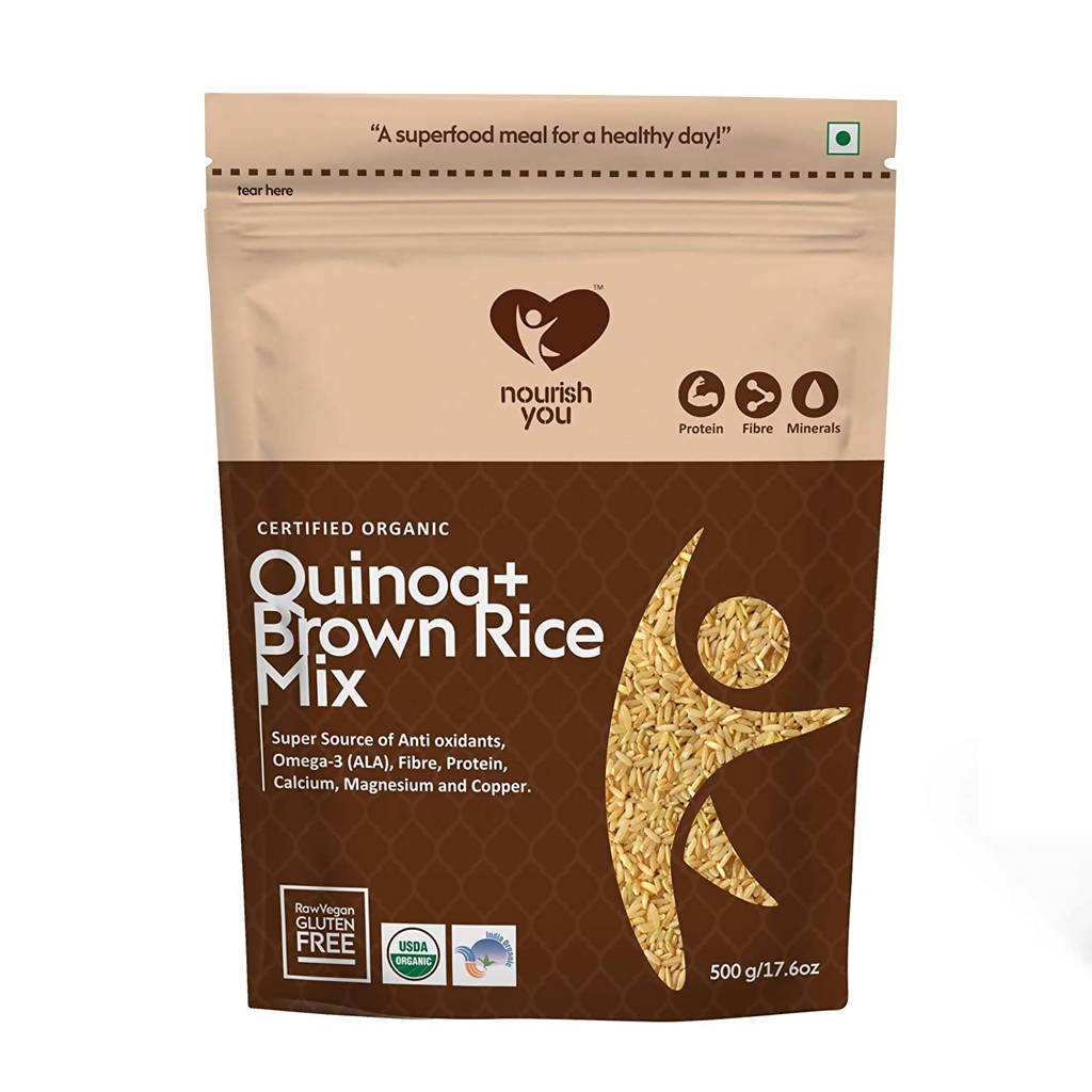 Nourish You Organic Quinoa With Brown Rice Mix | Grocsy
