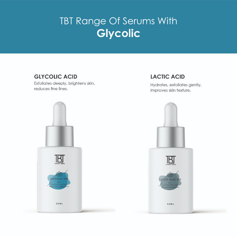 The Body Temple Glycolic 10% Face Serum | Grocsy