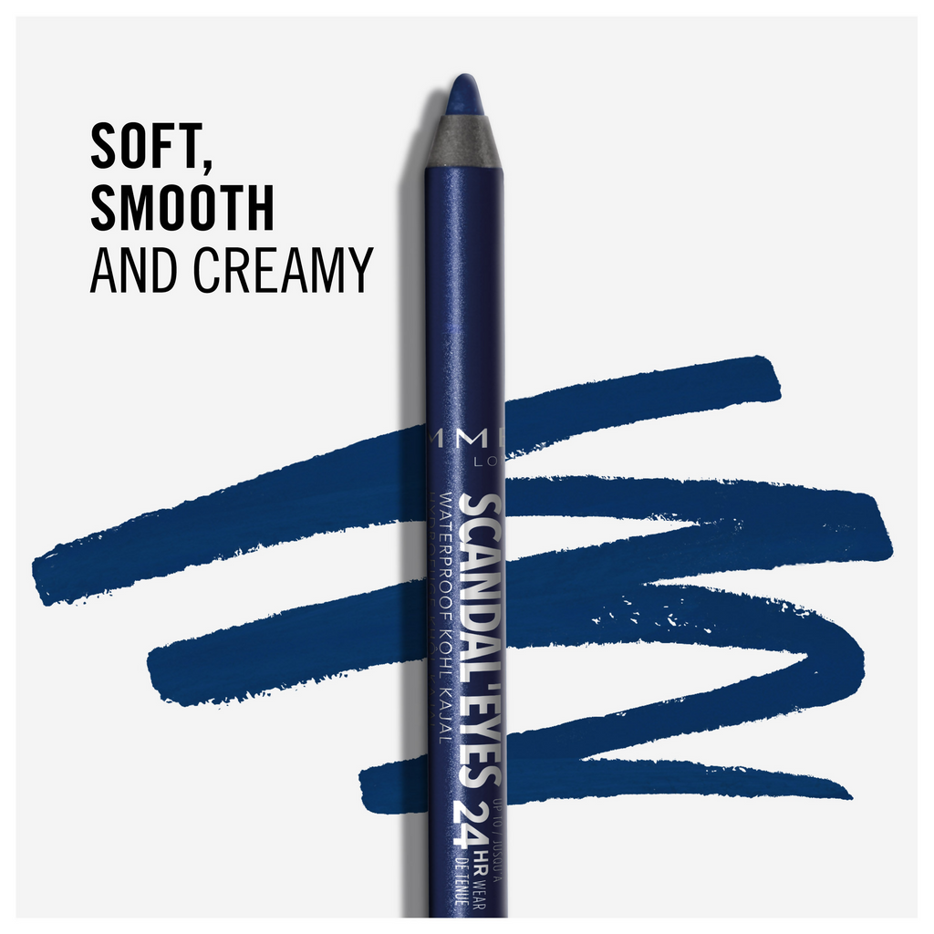 Rimmel London Scandaleyes Waterproof Kohl Kajal Liner - Blue | Grocsy