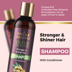 Prisa Organics Olive and Aloe Vera Shampoo | Grocsy