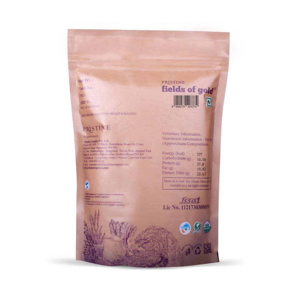 Pristine Fields of Gold - Organic Soya Flour | Grocsy