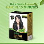 Nisha Quick Color Henna-Based Hair Color-Natural Black | Grocsy