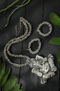 Mominos Fashion Johar Kamal Silver-Plated Brass Finish Ganesha Long Neckalce For Women | Grocsy