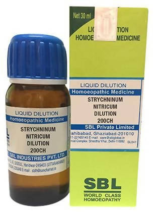 SBL Homeopathy Strychninum Nitricum Dilution | Grocsy
