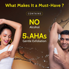 Chemist At Play UnderArm Roll-On with 5% AHA (Woody Musk Fragrance) | Grocsy
