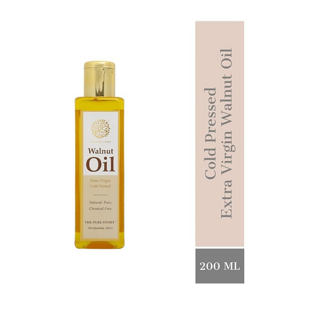 The Pure Story Natural Cold Pressed Flax Seed Oil for Hair & Skin | Grocsy