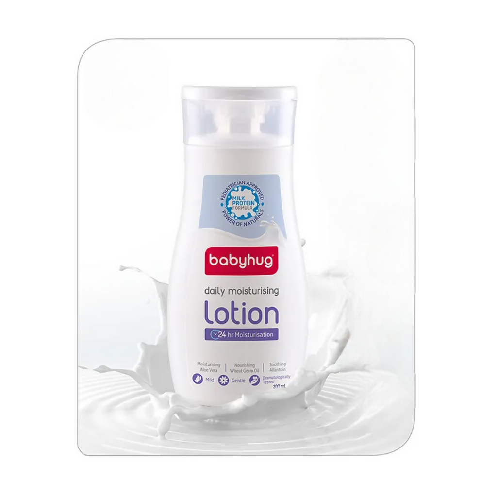 Babyhug Milk Protein Formula Daily Moisturising Milky Lotion | Grocsy
