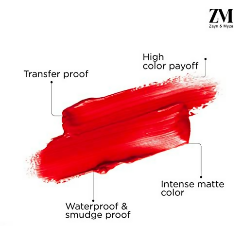 Zayn & Myza Transfer Proof Power Matte Lip Color - Blush Nude | Grocsy