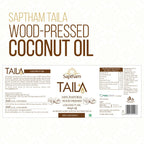 Saptham Taila Wood - Pressed Coconut Oil | Grocsy