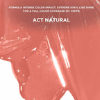 Revlon High Shine Haute Brillance Ultra Hd Vinyl Lip Polish - Act Natural | Grocsy