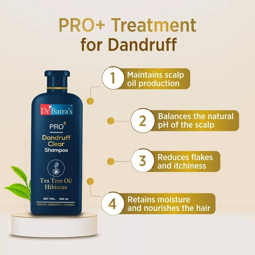 Dr. Batra's Pro+ Dandruff Clear Shampoo | Grocsy