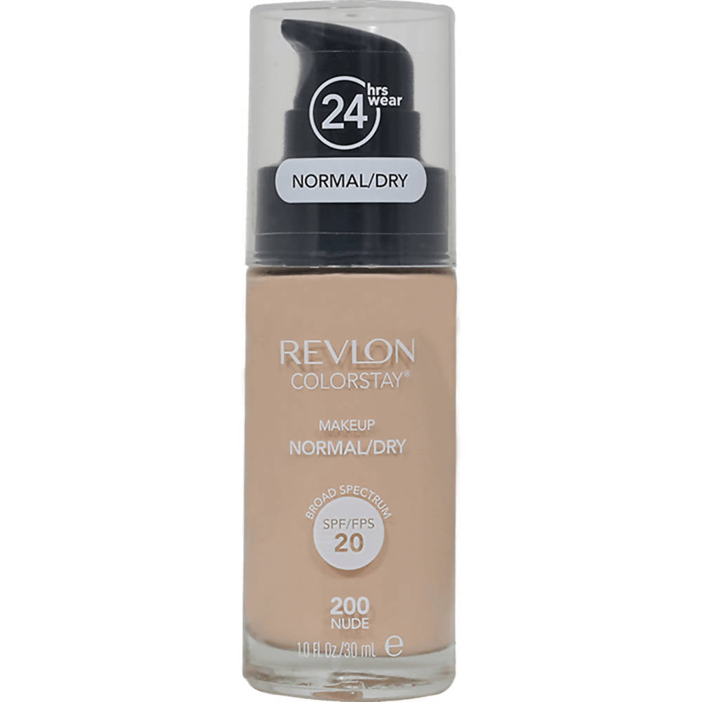 Revlon Colorstay Makeup For Normal / Dry Skin with SPF/FPS 20 - 200 Nude | Grocsy