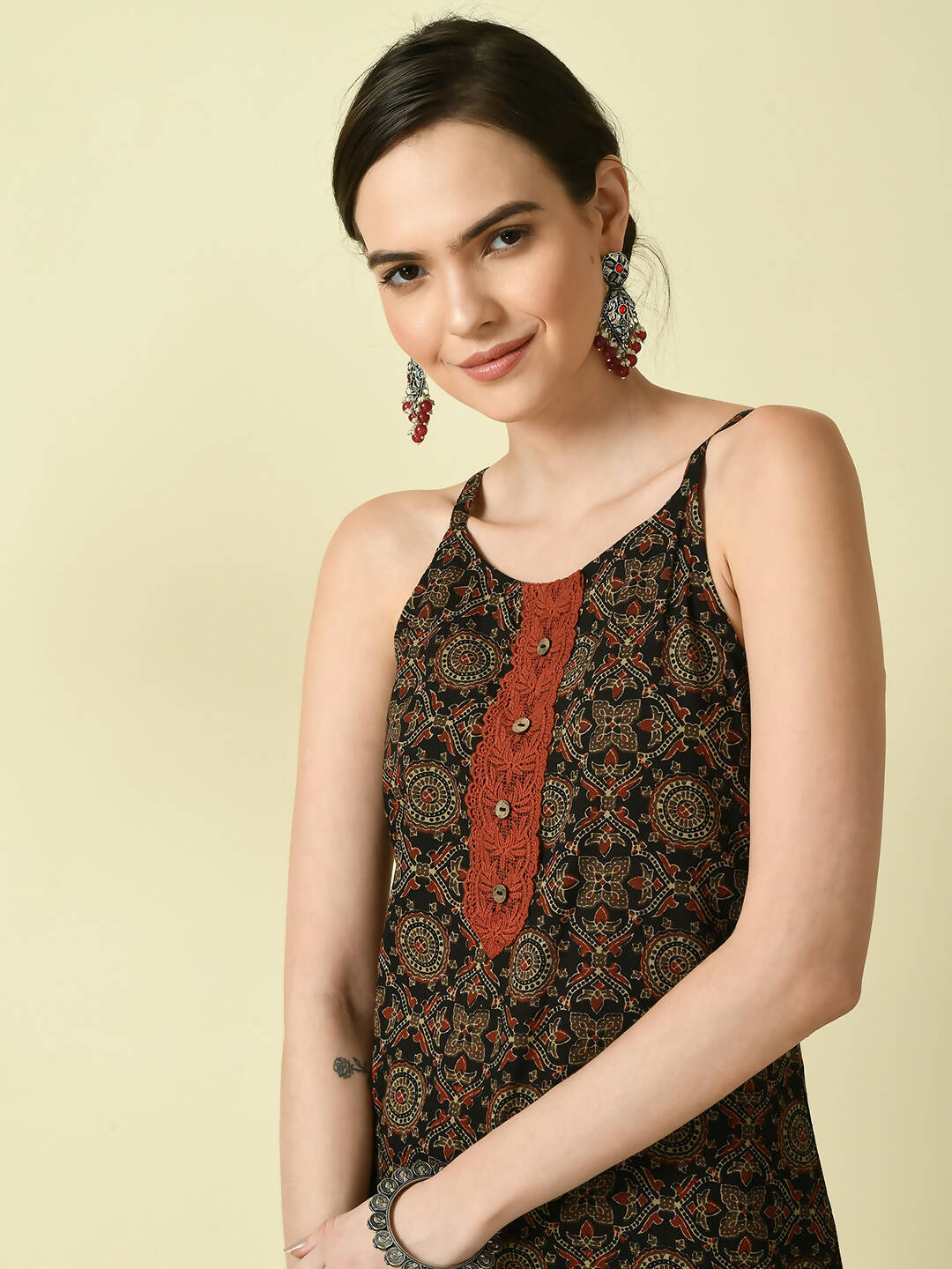 Myshka Women's Multi Straight Printed Kurta | Grocsy