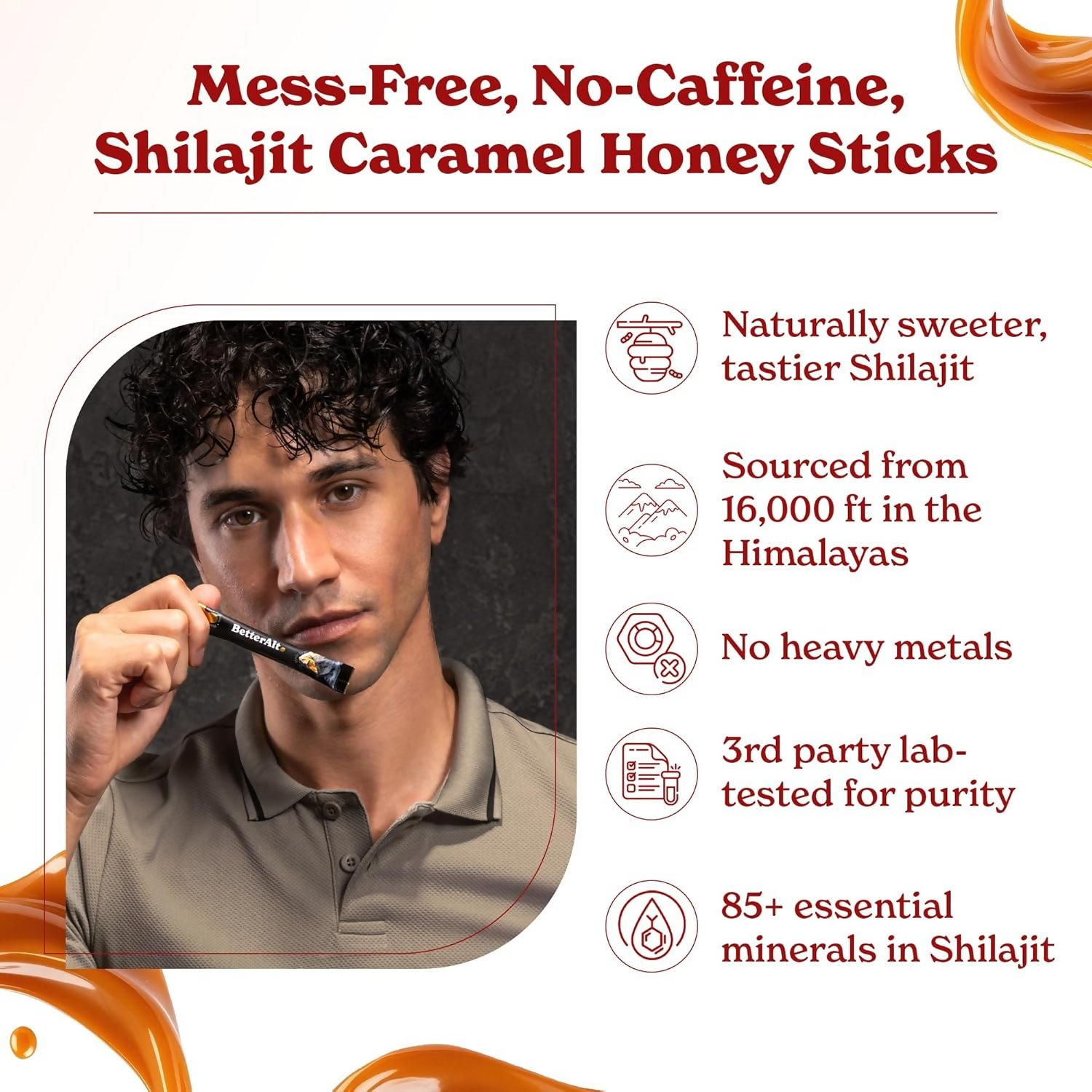 Better Alt Pure Himalayan Sj Energy Sticks Cinnamon & Caramel Combo | Grocsy