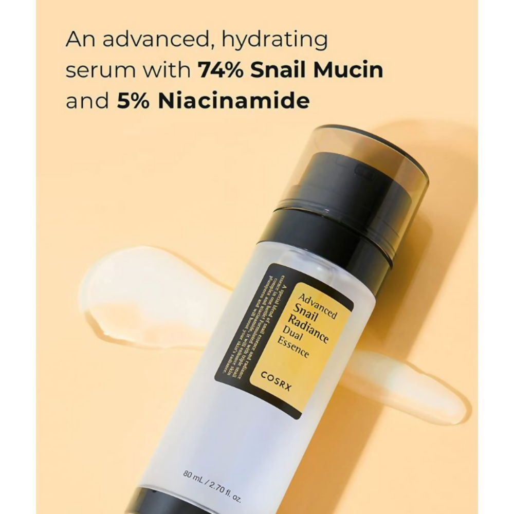 Cosrx Advanced Snail Radiance Dual Essence | Grocsy