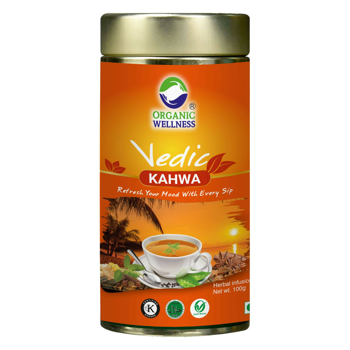 Organic Wellness Vedic Kahva Tea | Grocsy