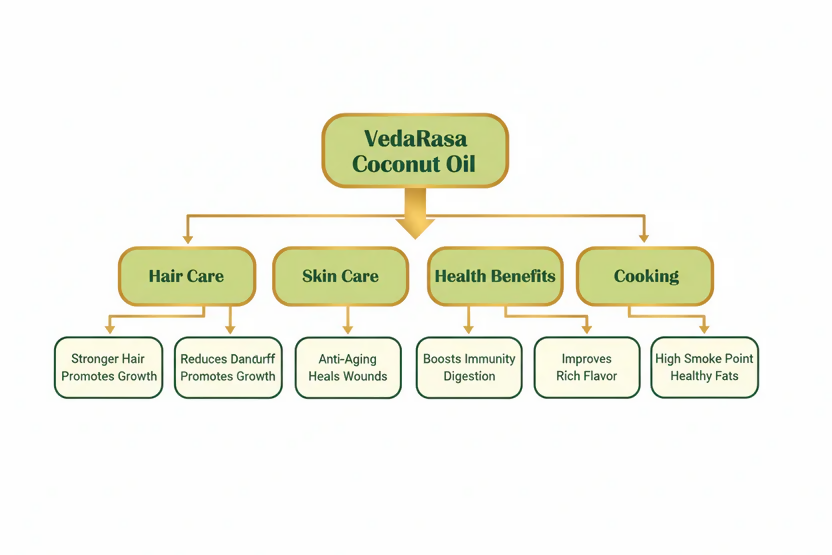 VedaRasa Coconut Oil | Grocsy